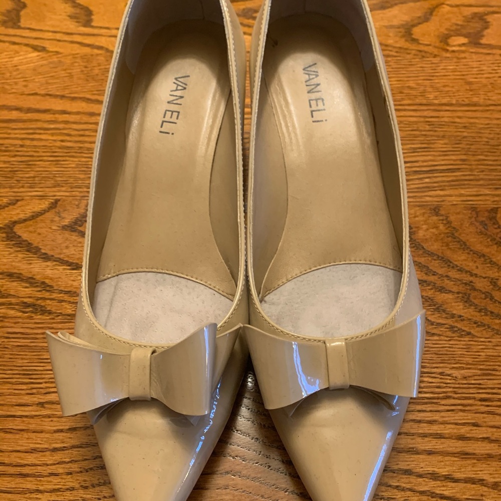 Patent Leather Kitten Heel